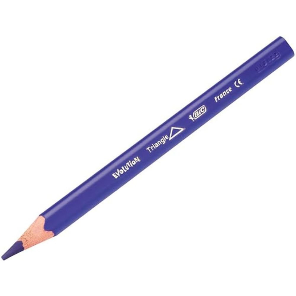 Lapis de Cor Bic Evolution Big Triangular Com 12 Cores