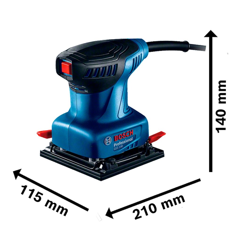 Lixadeira Orbital Bosch GSS140 220W 110V