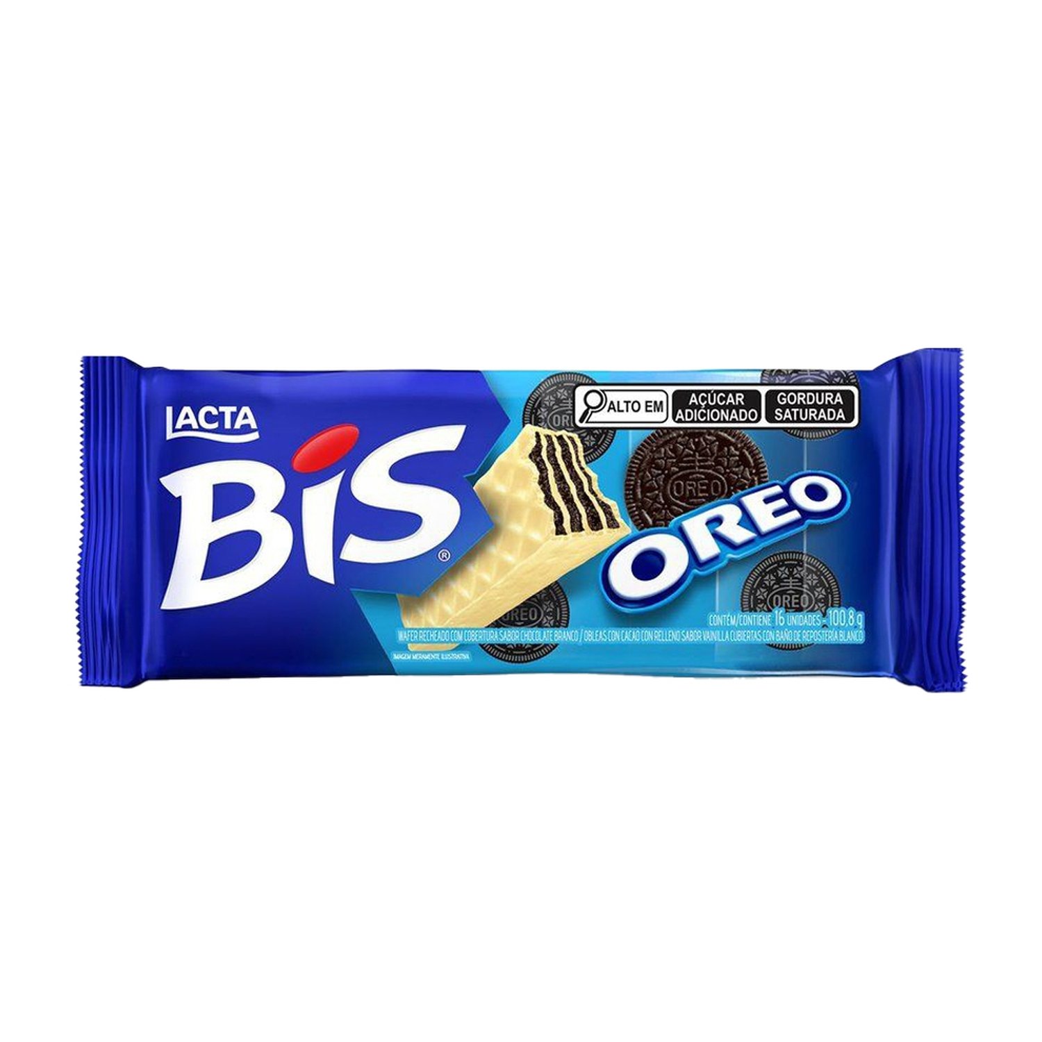Chocolate Bis Lacta Oreo 100,8g