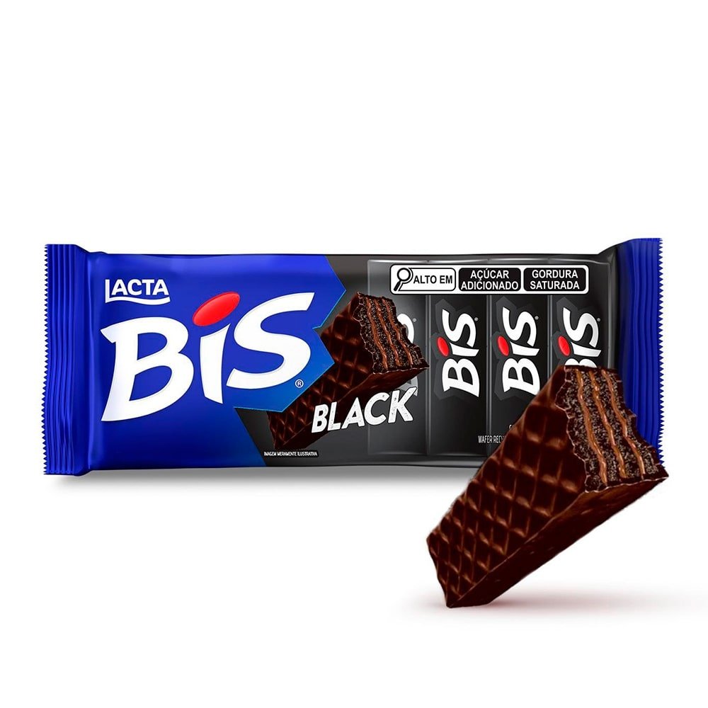 Chocolate Bis Lacta Black 100,8g