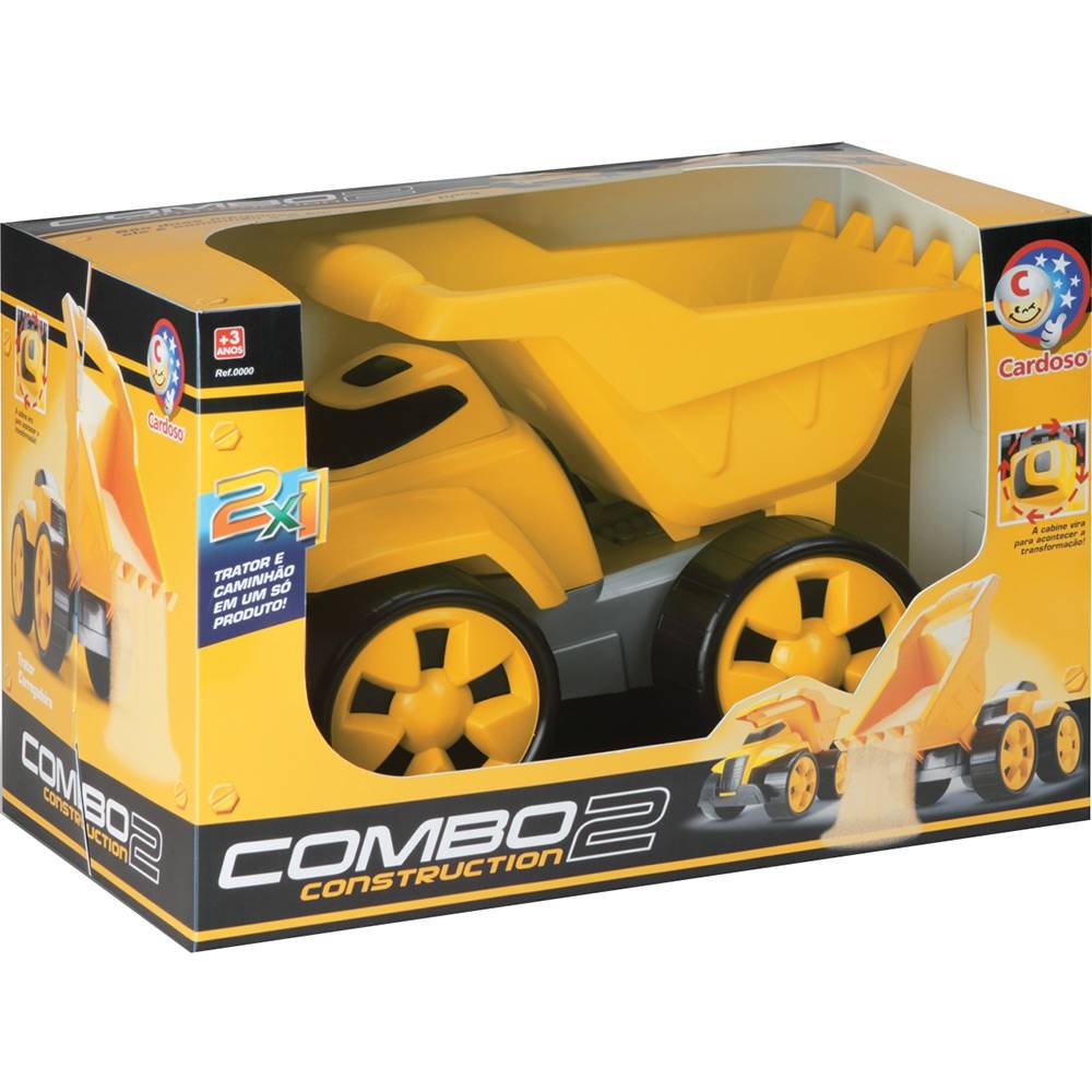 Caminhao Combo 2 Construction Cardoso 1018