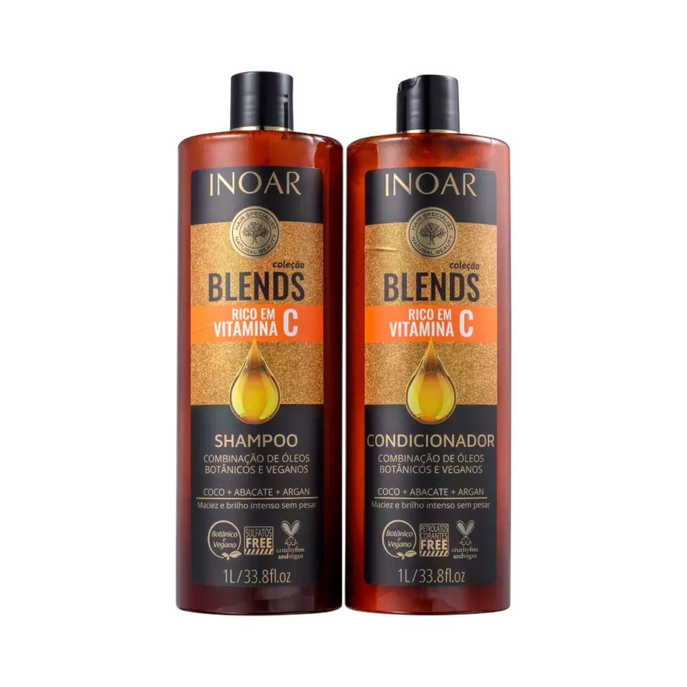 Kit Inoar Blends Shampoo + Condicionador Lt