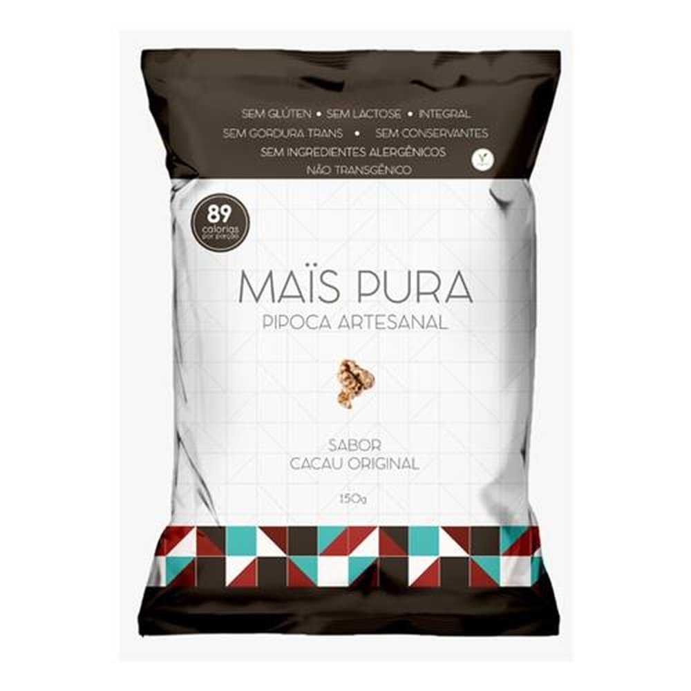 Pipoca Mais Pura Sabor Cacau Original 150 g