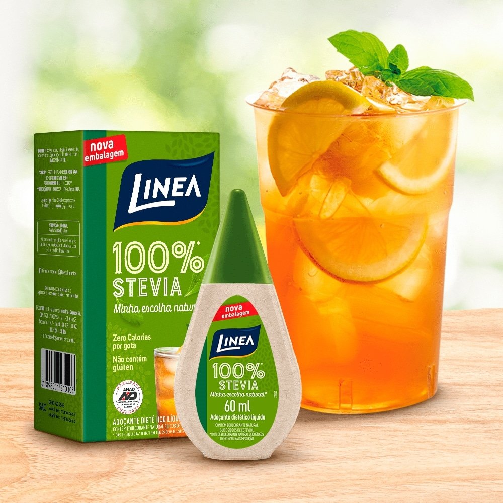 Adoçante Linea Stevia Líquido 60ml