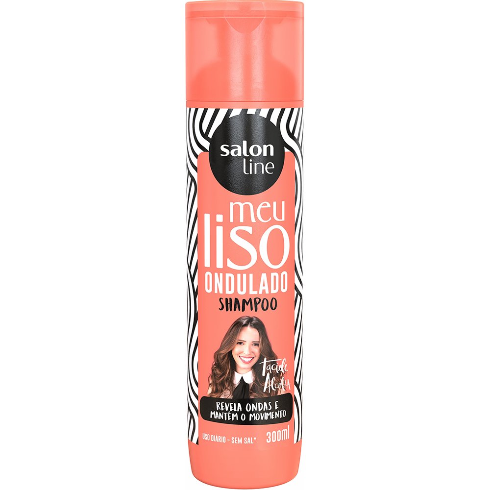 Sh Meu Liso Ondulado Salon Line 300ml