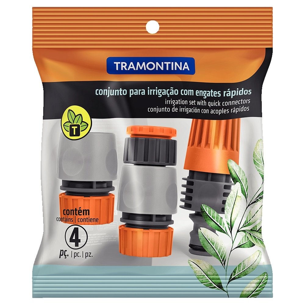 Conjunto para Mangueira de Jardim Tramontina 3 Peças