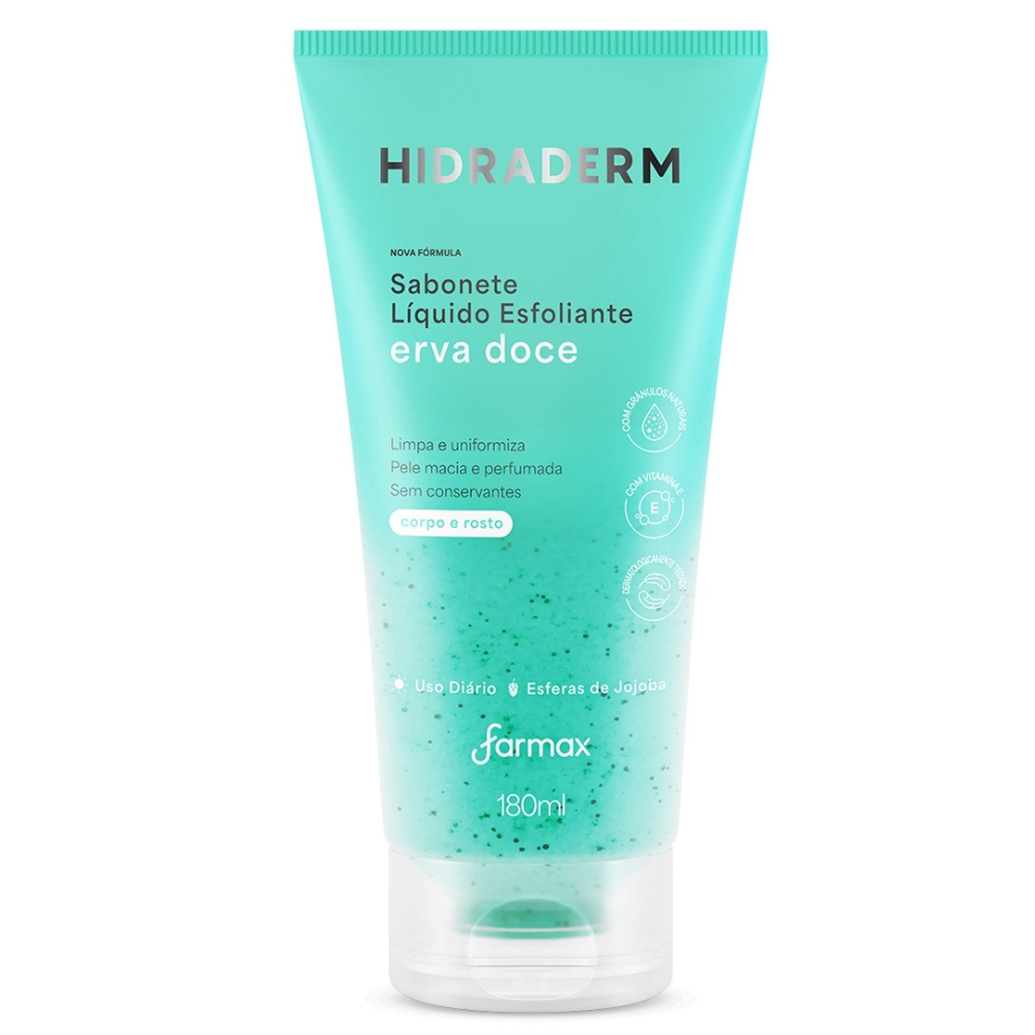 Sabonete Esfoliante Erva Doce Hidraderm 180Ml