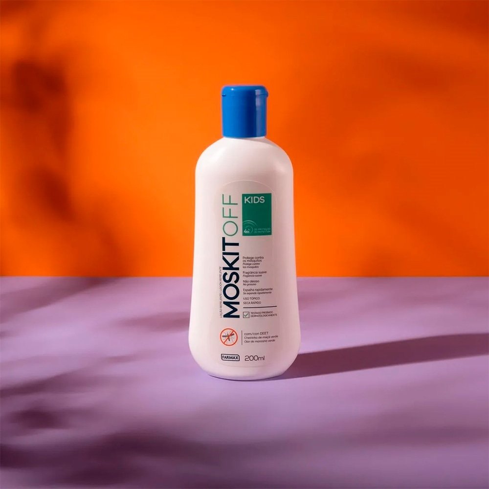 Repelente de Insetos Farmax Kids Moskitoff 200ml