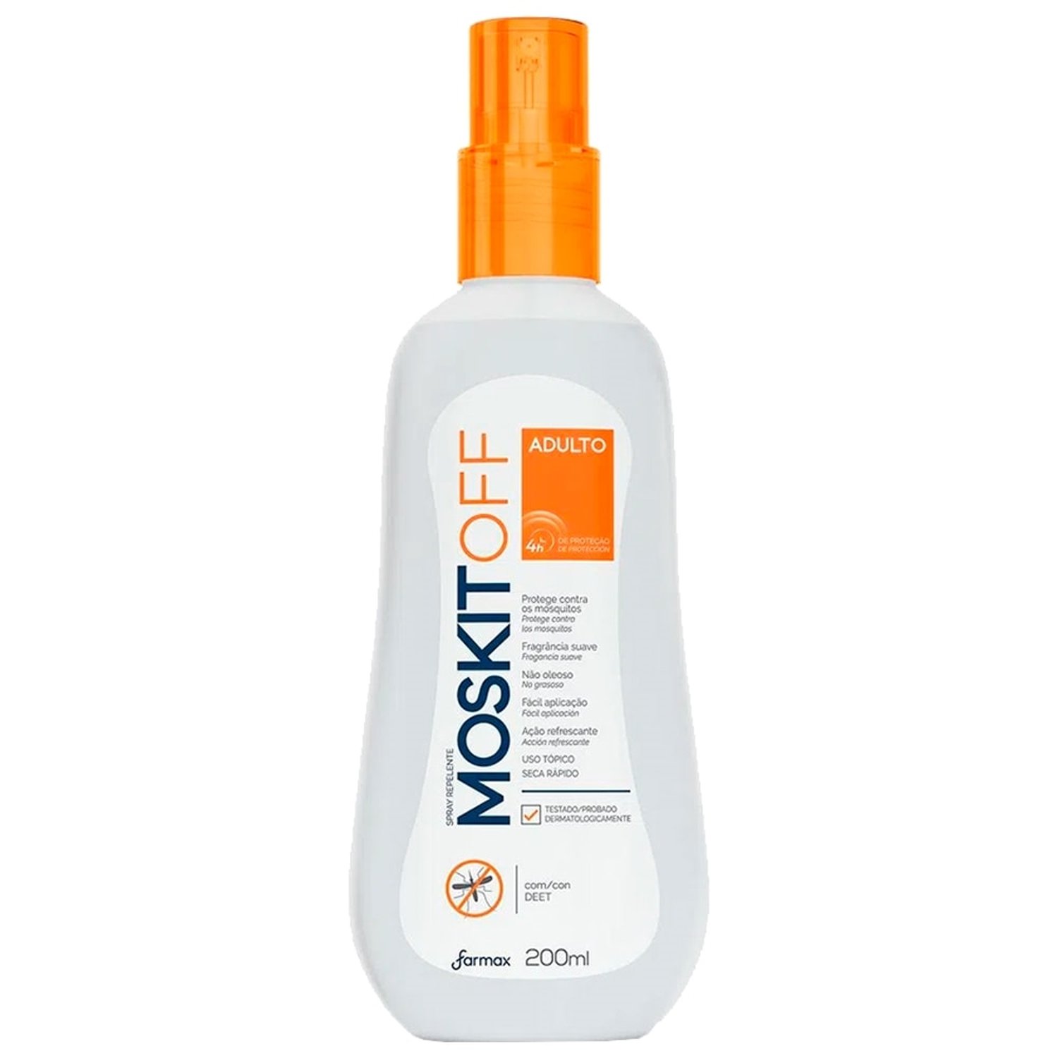Repelente de Insetos Farmax Spray Moskitoff 200ml