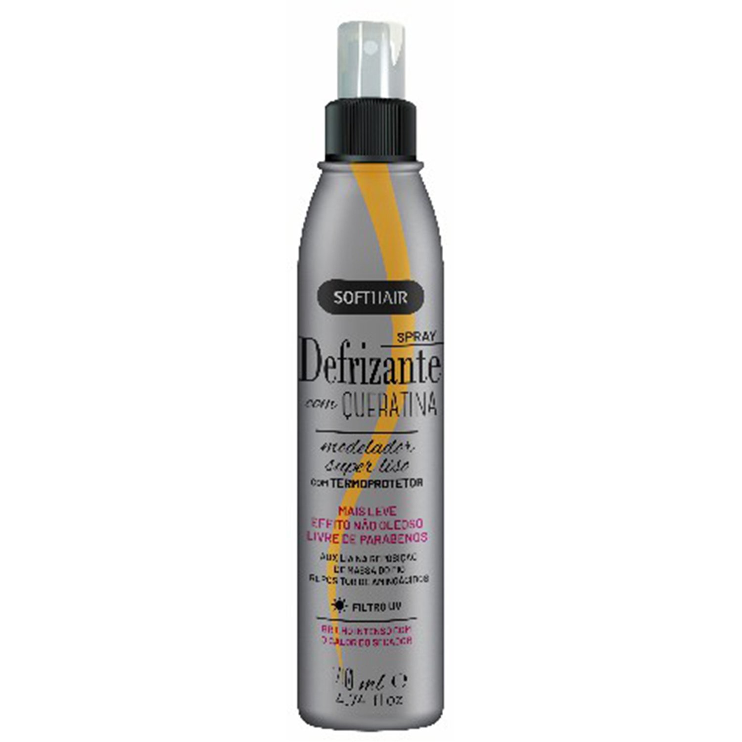 Defrizante Spray Soft Hair Queratina 140 Ml