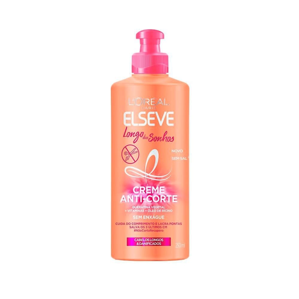 Creme Para Pentear Elseve Longo Dos Sonhos 250ml