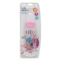 Mamadeira Lolly Circo Tip Silicone Bico Redondo Rosa 240Ml 1360-01