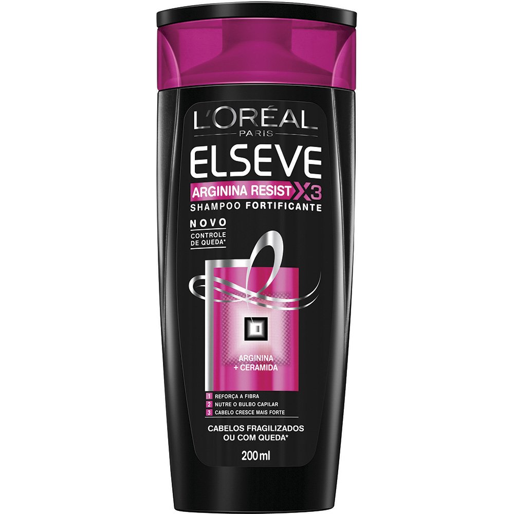 Shampoo Elséve Arginina Resist X3 200ml - L'oréal