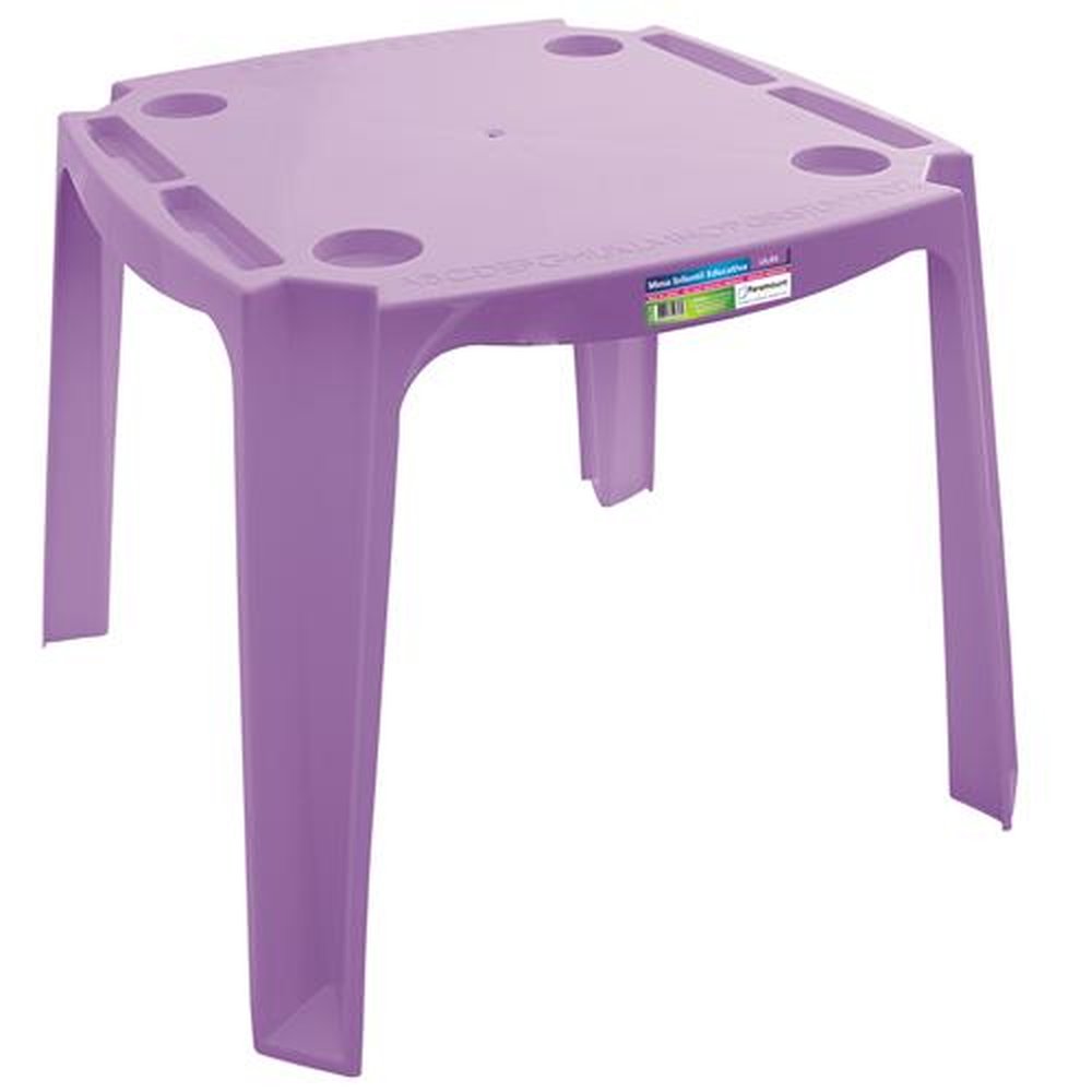 Mesa Infantil Educativa Lilás Paramount