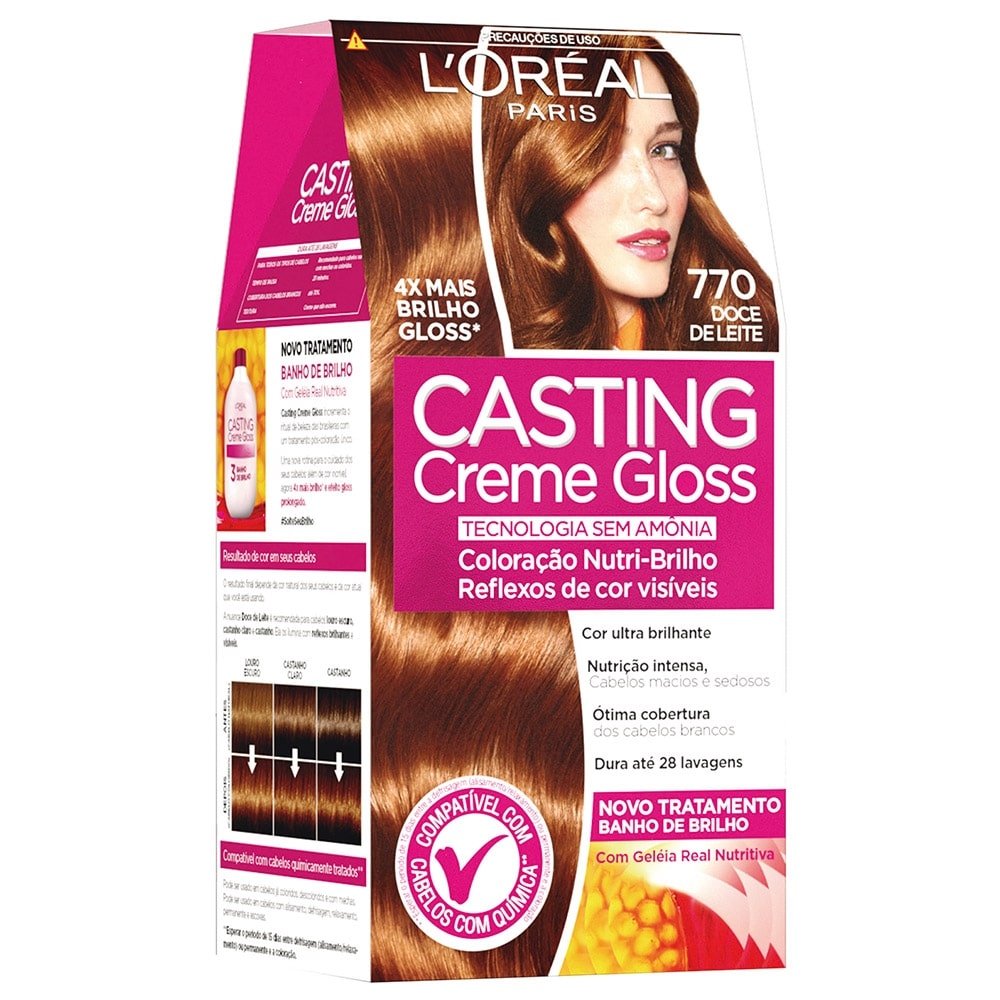 Tintura Casting Creme Gloss 770 Doce de Leite