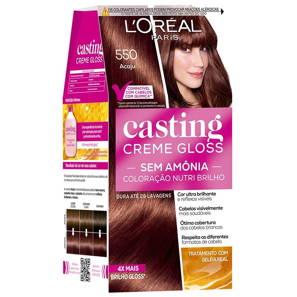 Tintura Casting Creme Gloss 550 Acaju