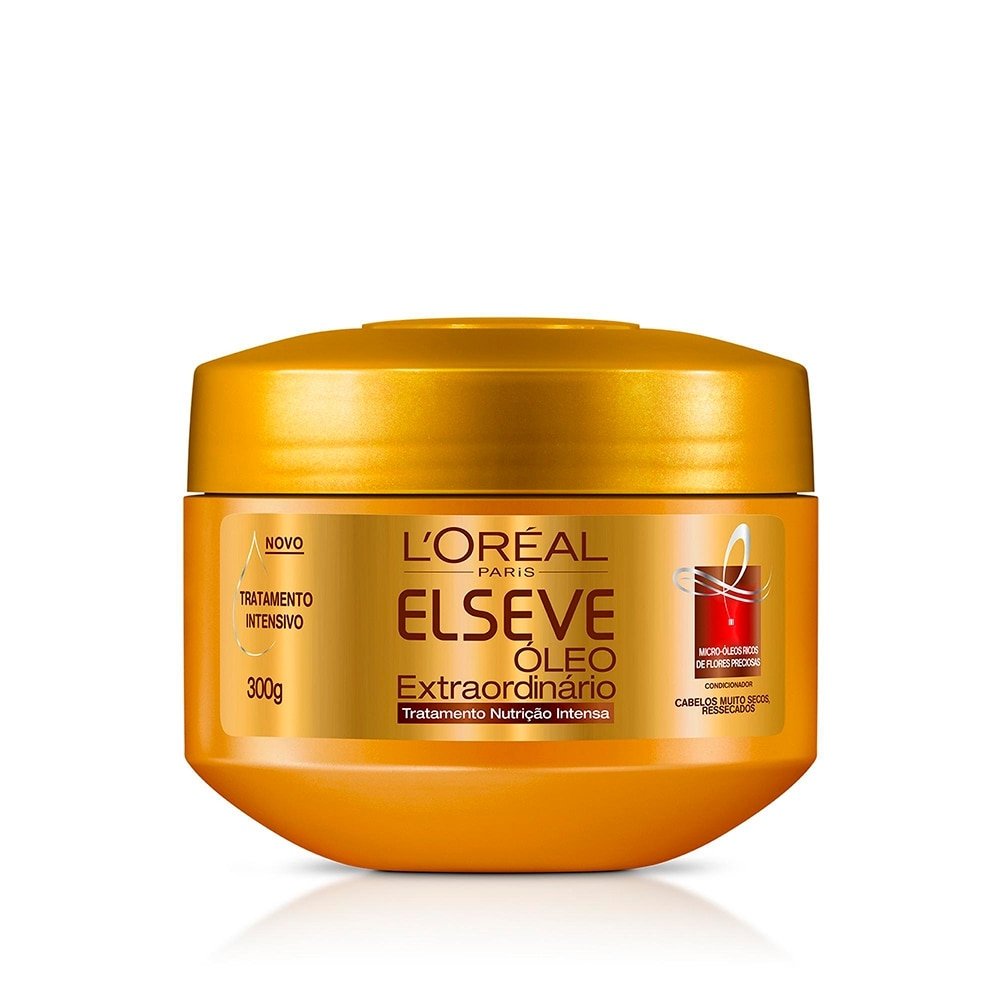 Creme de Tratamento Elséve Óleo Extraordinário Nutrição Intensa 300g - L'oréal