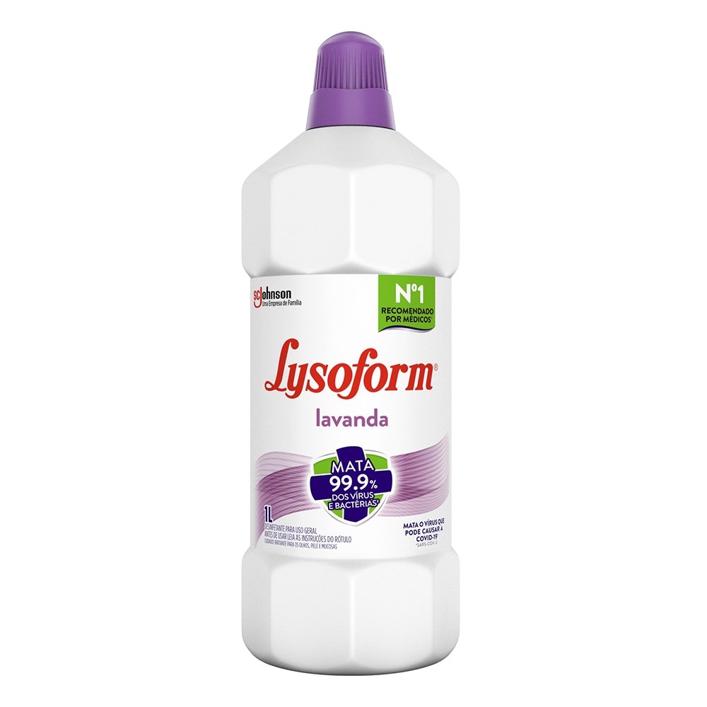 Desinfetante Líquido Lysoform Lavanda 1L