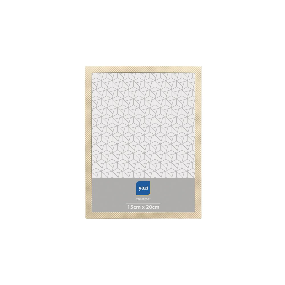 Porta Retrato Metal Shale 15x20cm