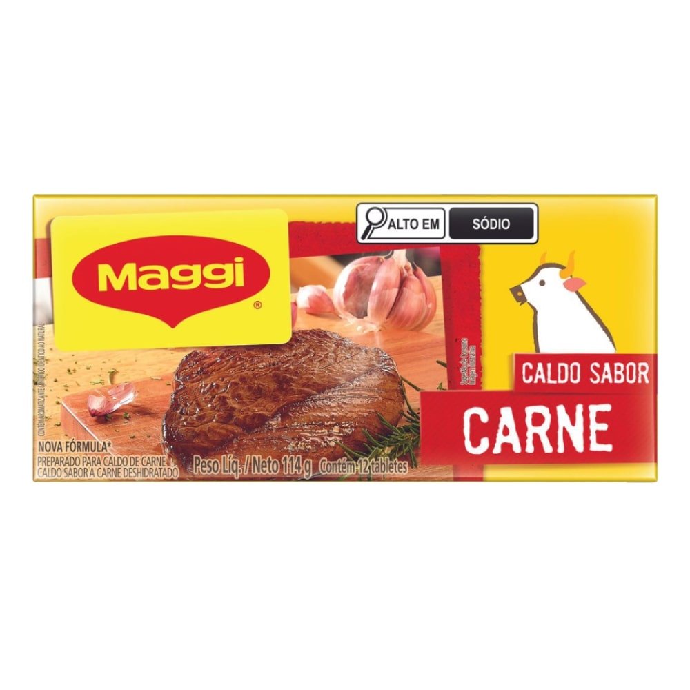 Caldo Maggi Carne 114g
