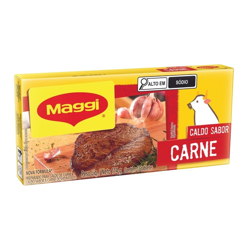 Caldo Maggi Carne 114g