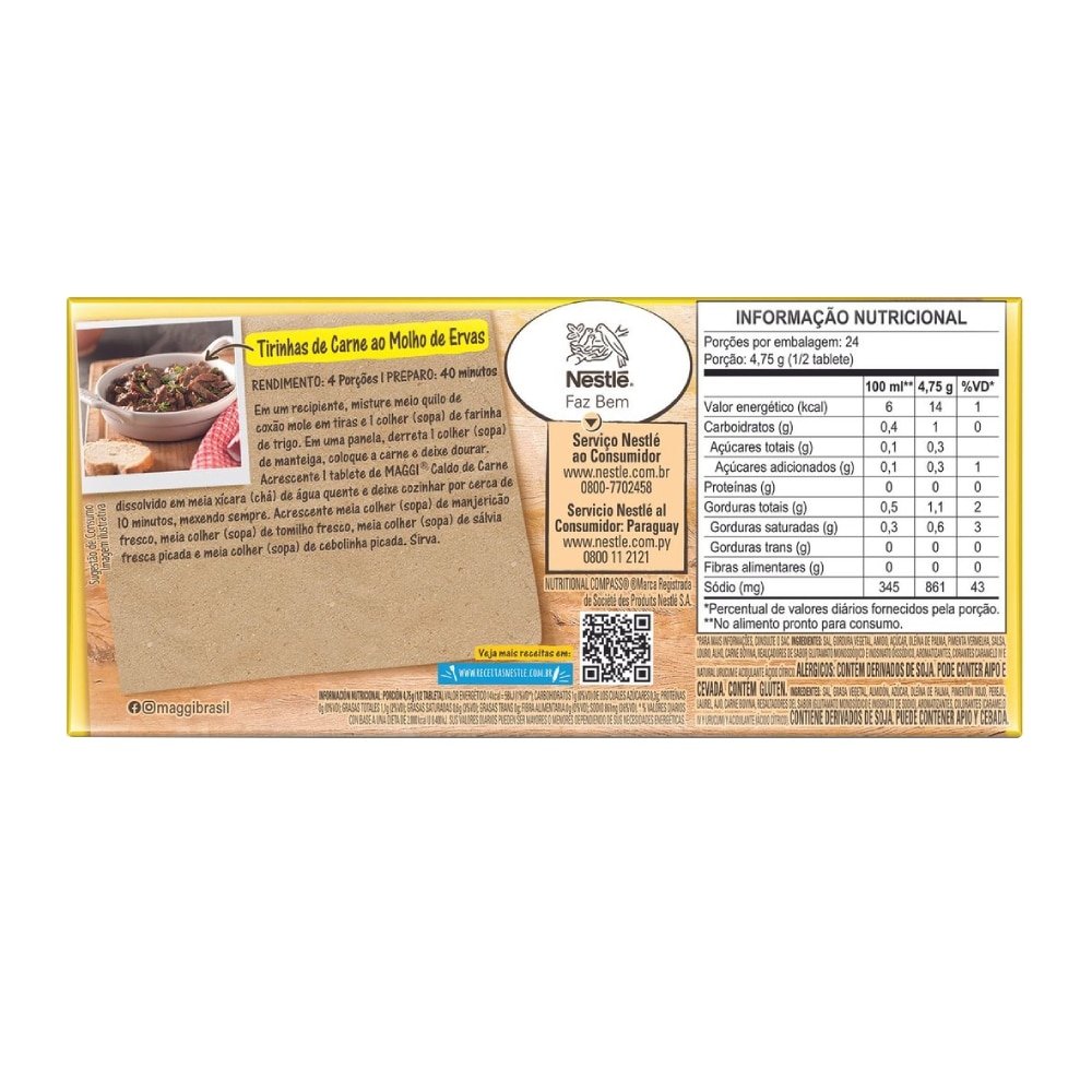 Caldo Maggi Carne 114g