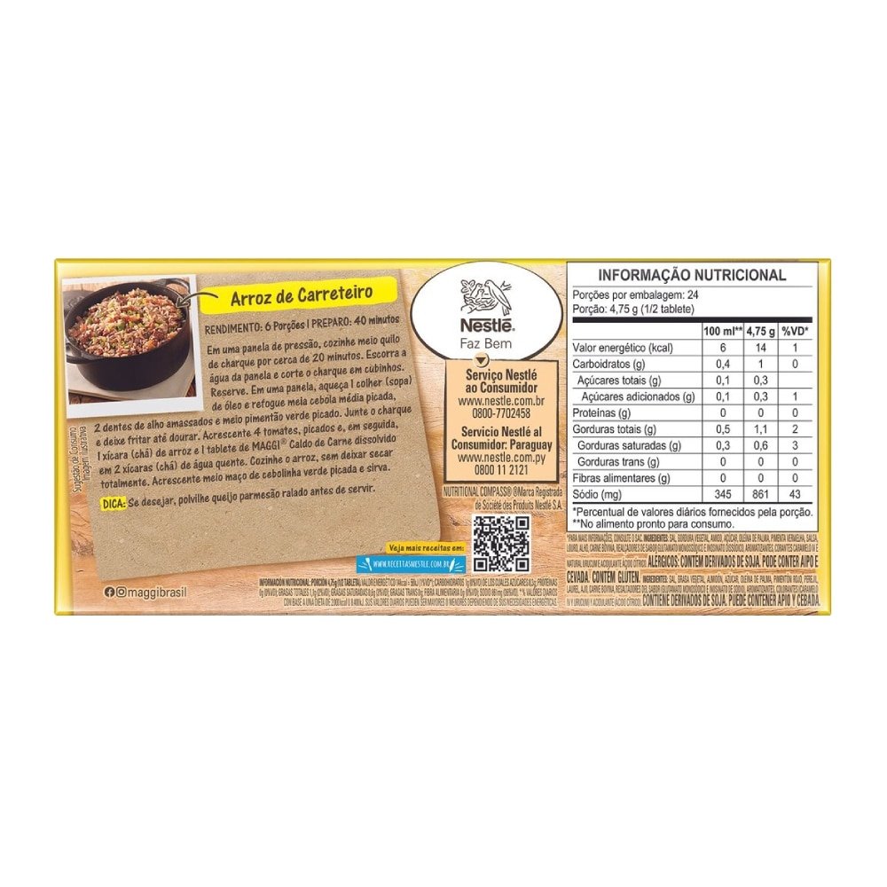 Caldo Maggi Carne 114g