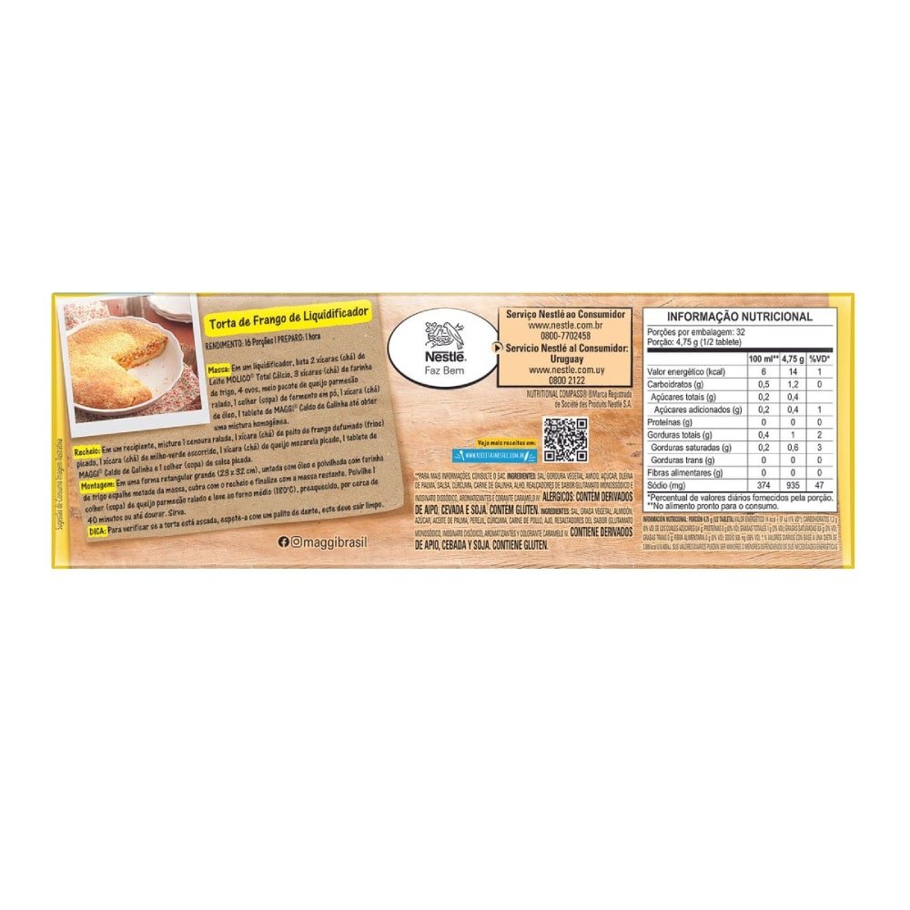 Caldo Maggi Galinha Tablete 152g