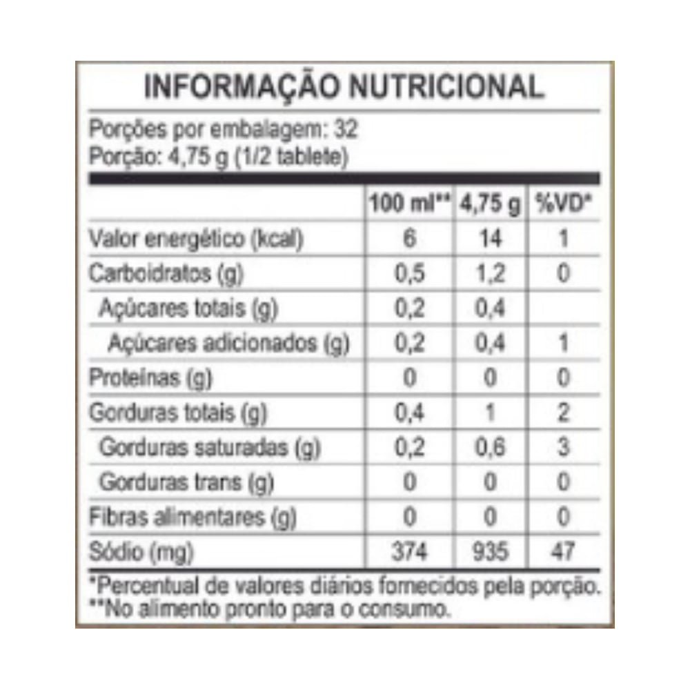 Caldo Maggi Galinha Tablete 152g