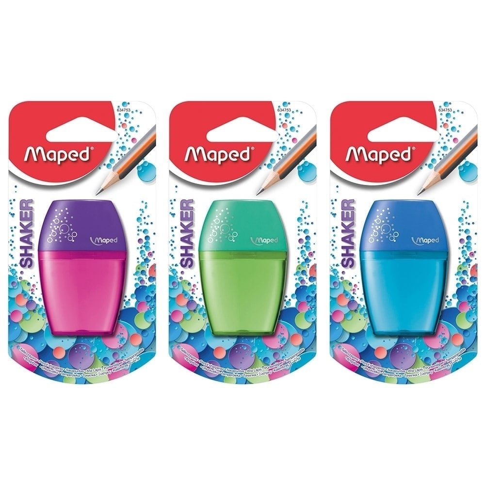 Apontador c/ Depósito Shaker - Maped