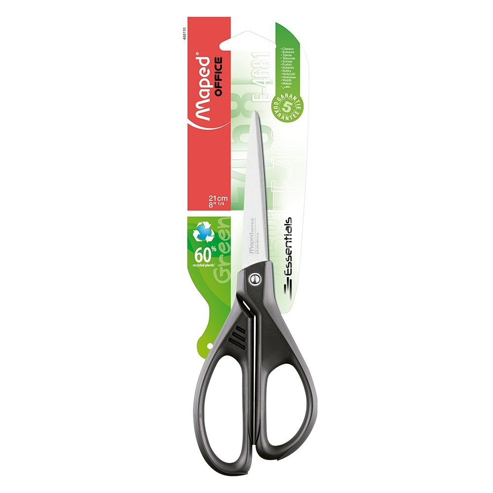 Tesoura Maped Office Essentials Green 21cm