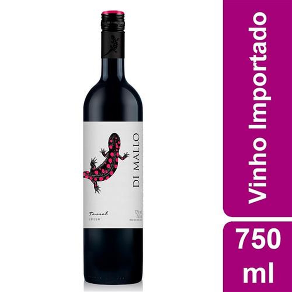 Vinho Importado Uruguaio Di Mallo Tannat Tinto Seco 750ml