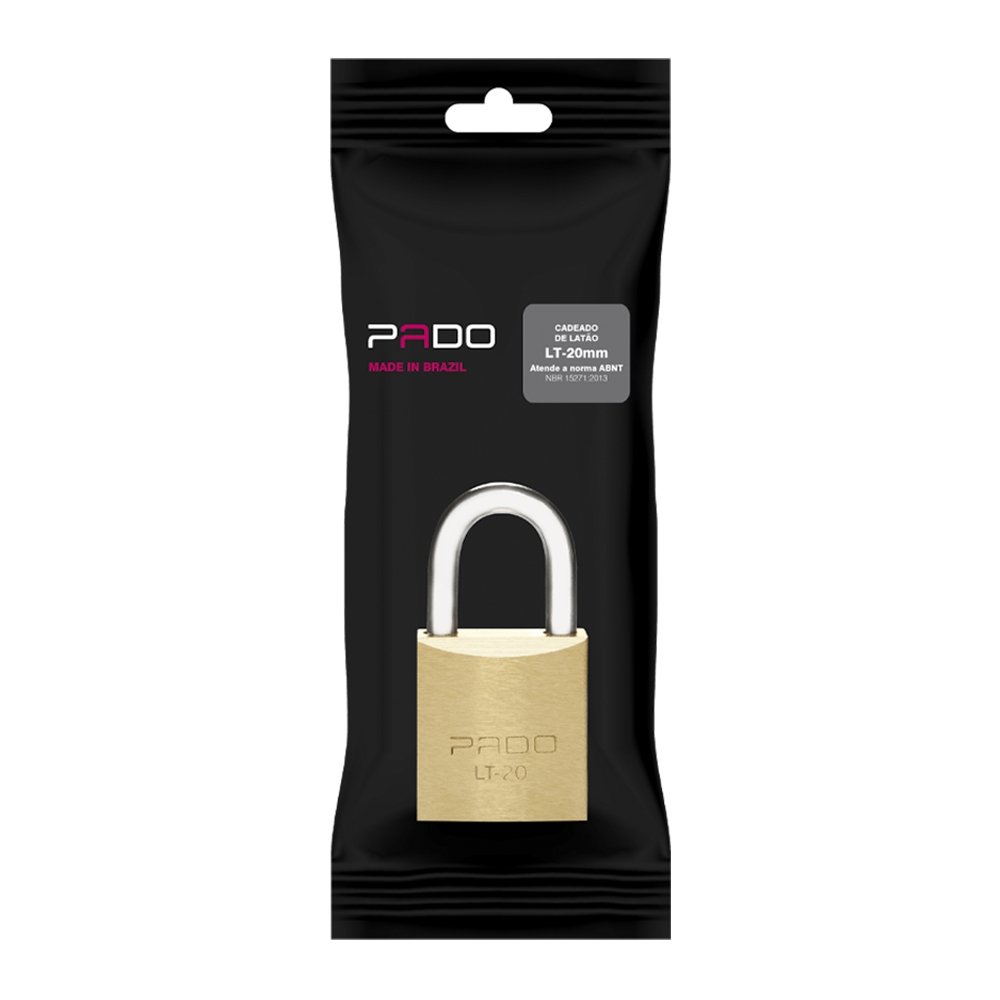 Cadeado Pado LT-20 20mm Flow Pack