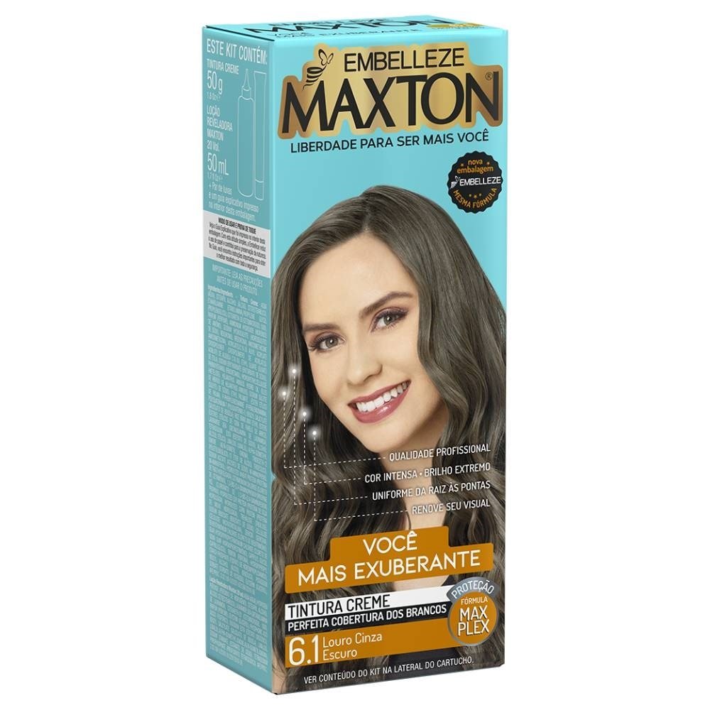 Tintura Maxton 6.1 Louro Escuro