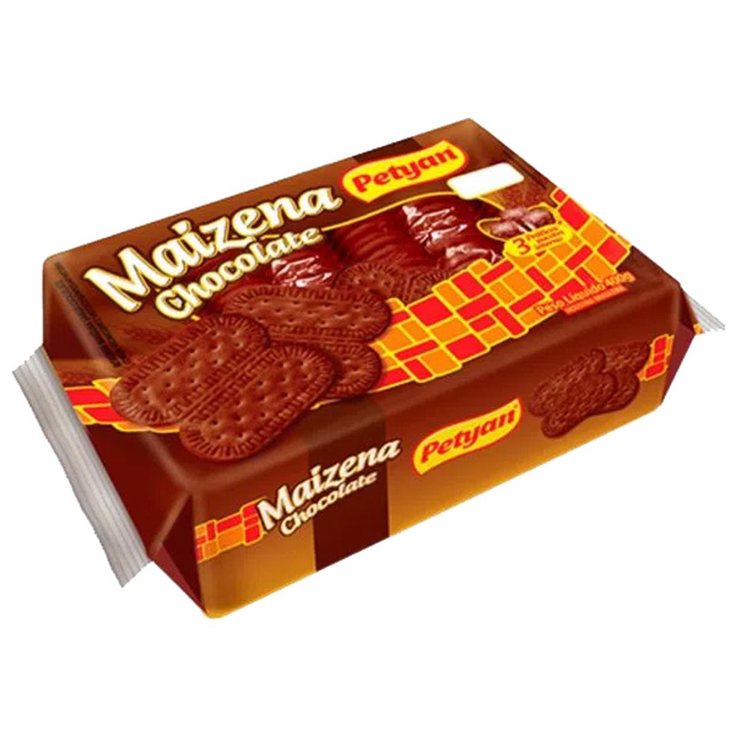 Biscoito Petyan Maizena 400G Chocolate