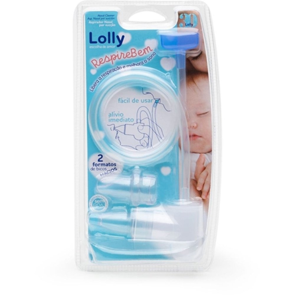 Aspirador Nasal Lolly Kinddy Respire Bem 7173-01