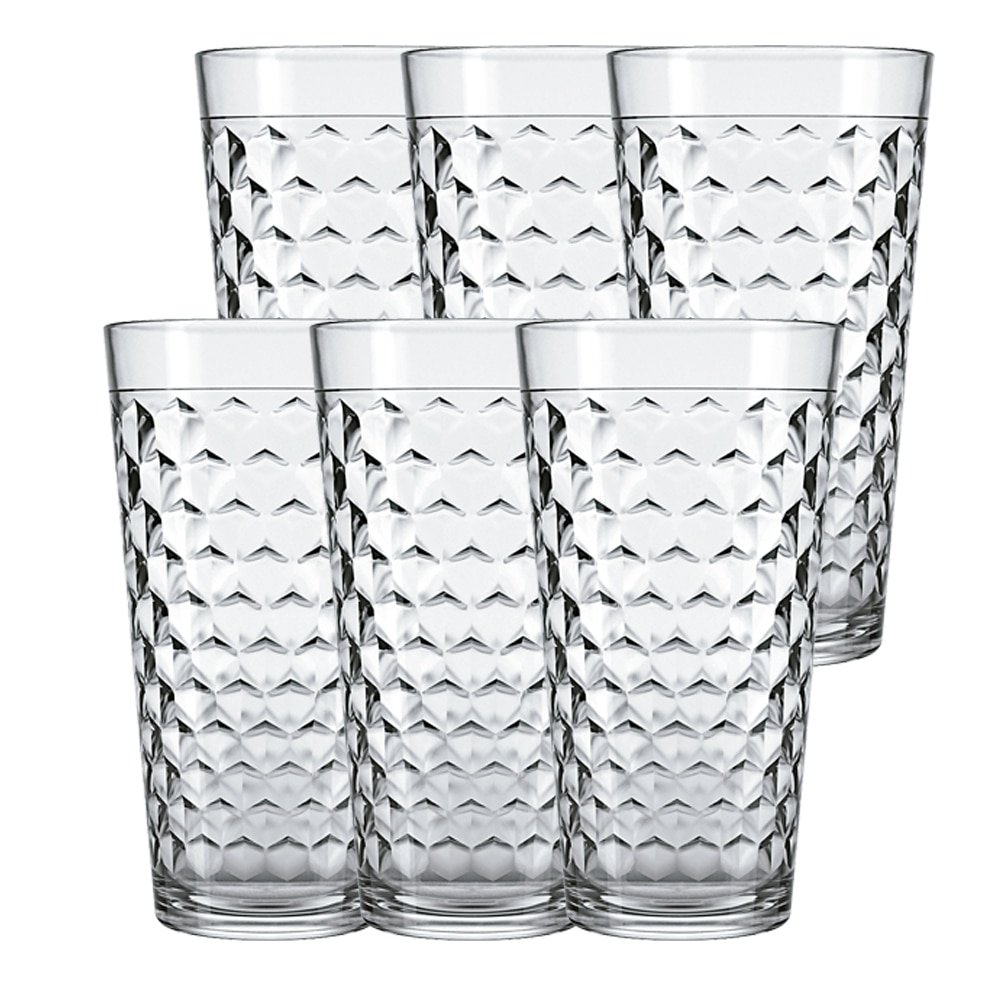 Conjunto de Copos Santa Marina 350ml Long Drink 6 Peças