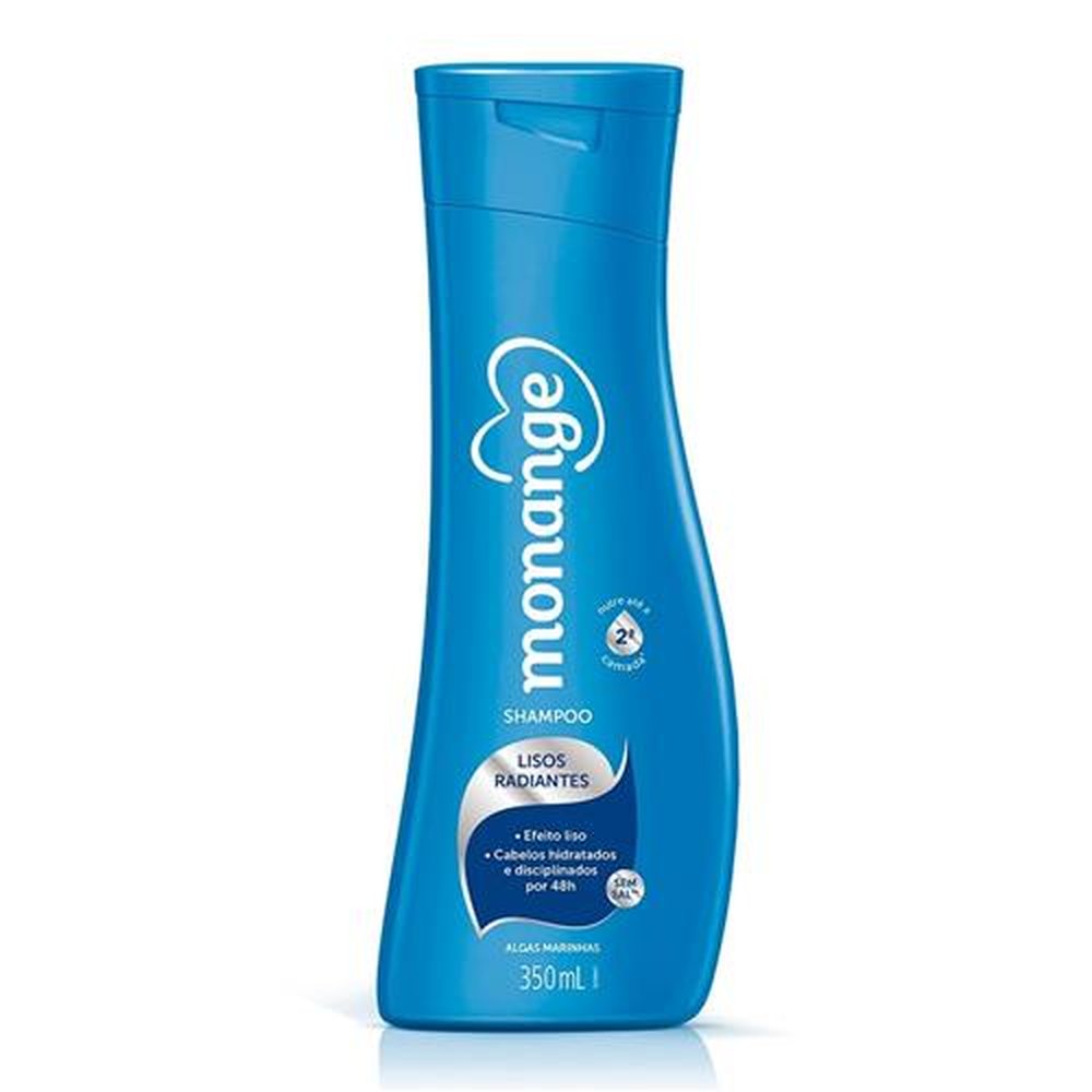 Shampoo Lisos Radiantes Monange 350ml