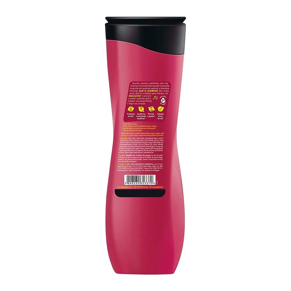 Shampoo Monange Boost Crescimento 325ml