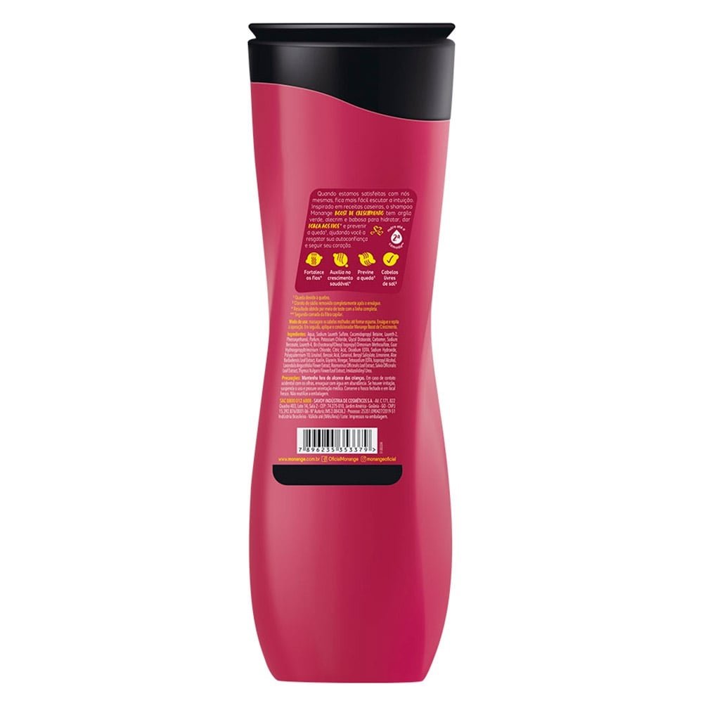 Shampoo Monange Boost Crescimento 325ml