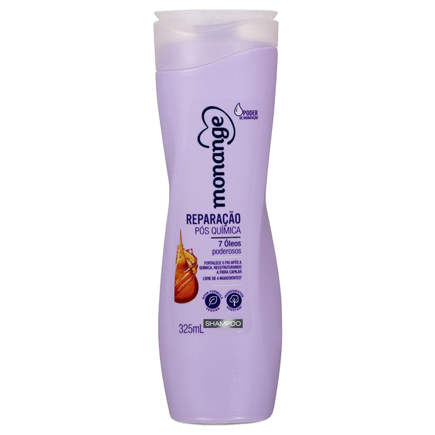Shampoo Monange Reparação Pós Química 325ml