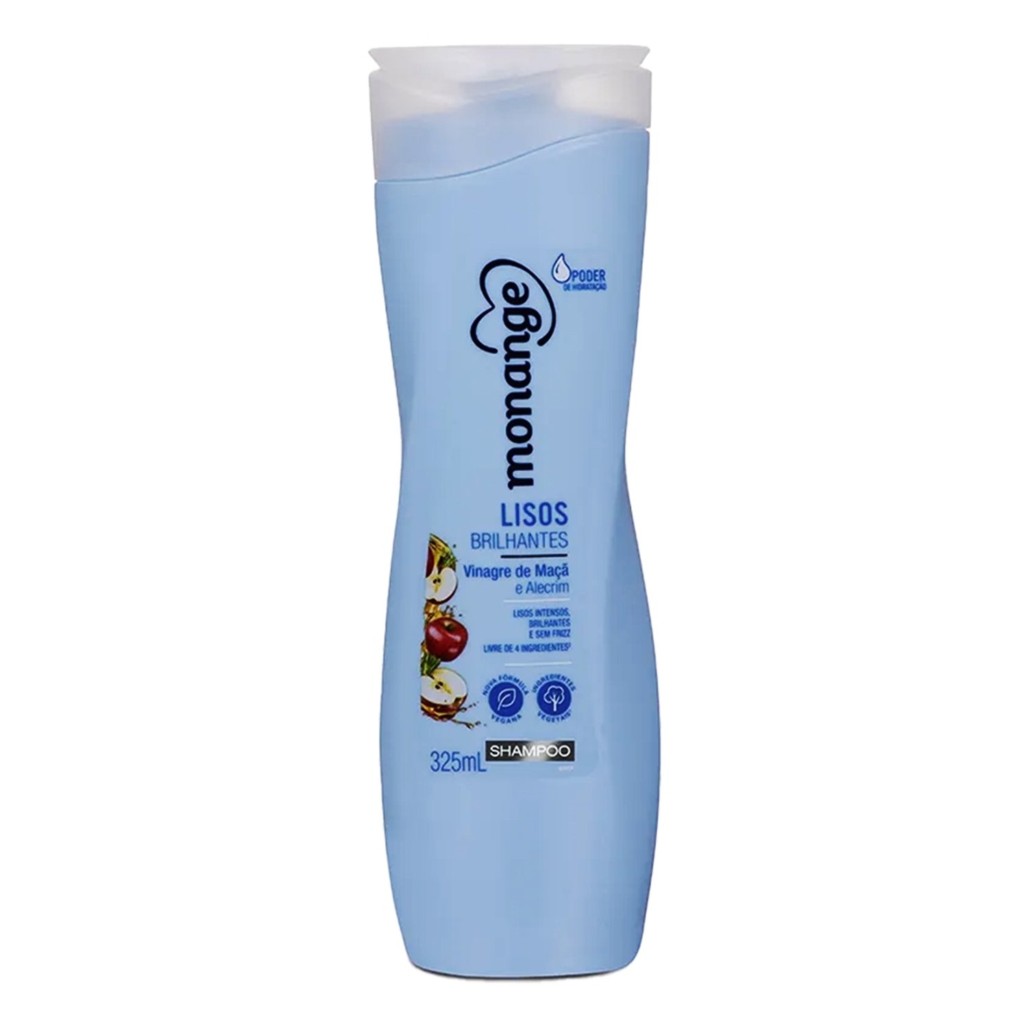 Shampoo Monange Lisos Brilhantes 325ml