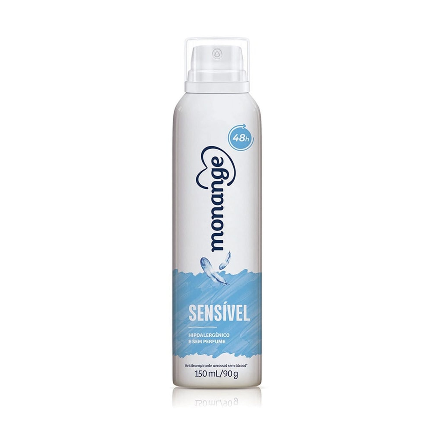Desodorante Monange Aerosol Sem Perfume 150ml