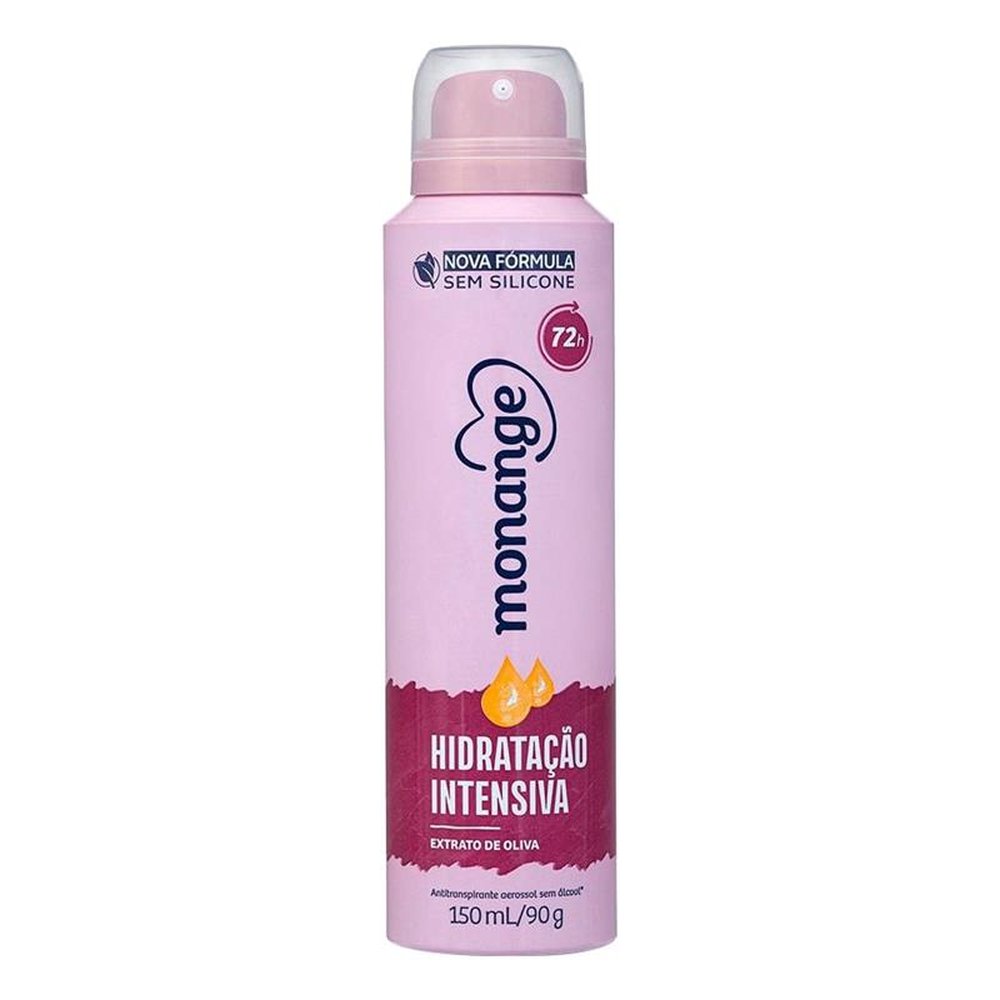 Desodorante Monange Aerosol Hidratação Intensiva 150ml