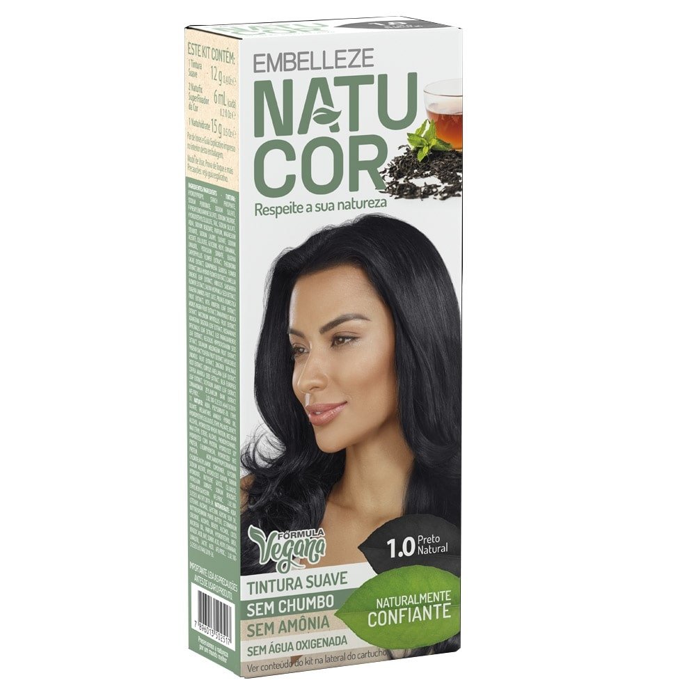 Tintura Natucor em Pó 1.0 Chá Preto