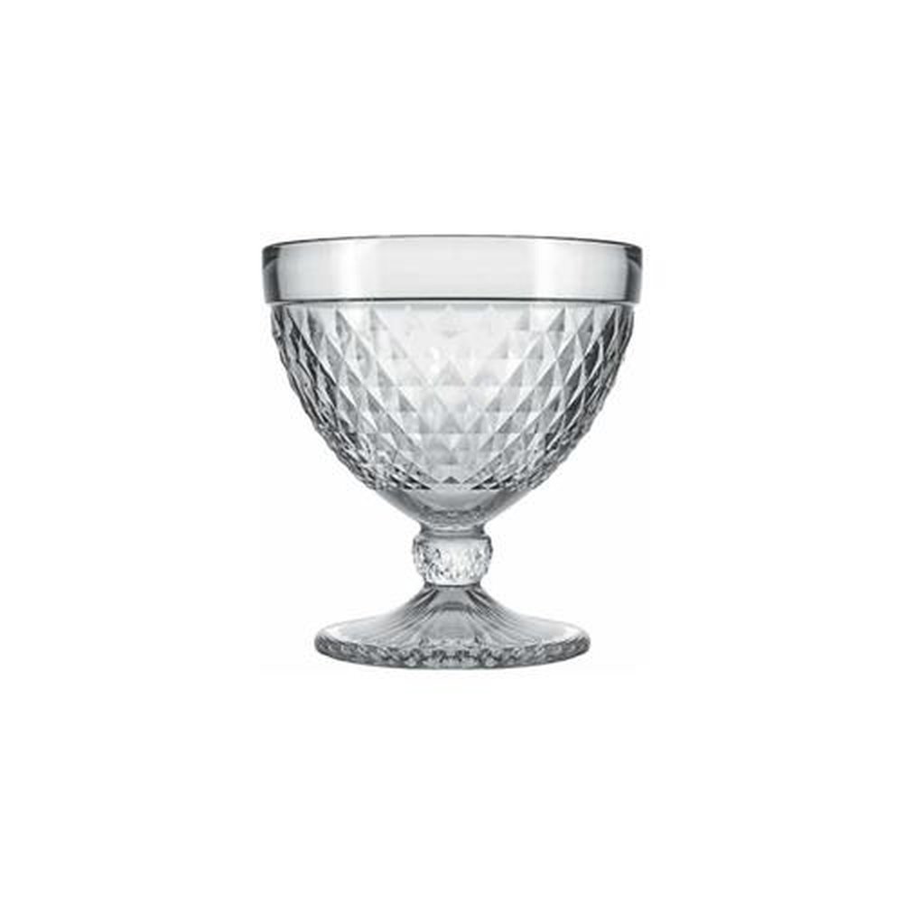Taça Marine Bico de Jaca 300mL Vidro Sobremesa Incolor Nadir