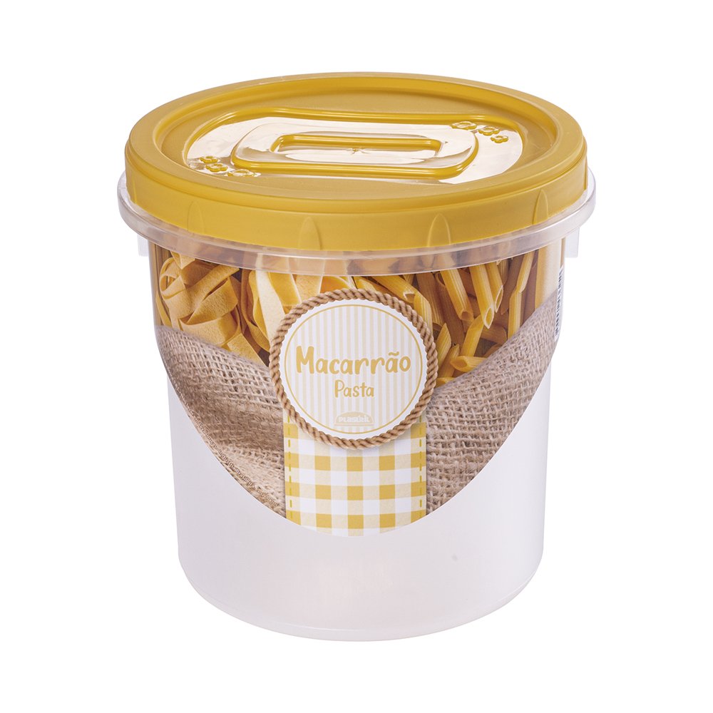 Pote Rosca Macarrao 1,8L Plasútil