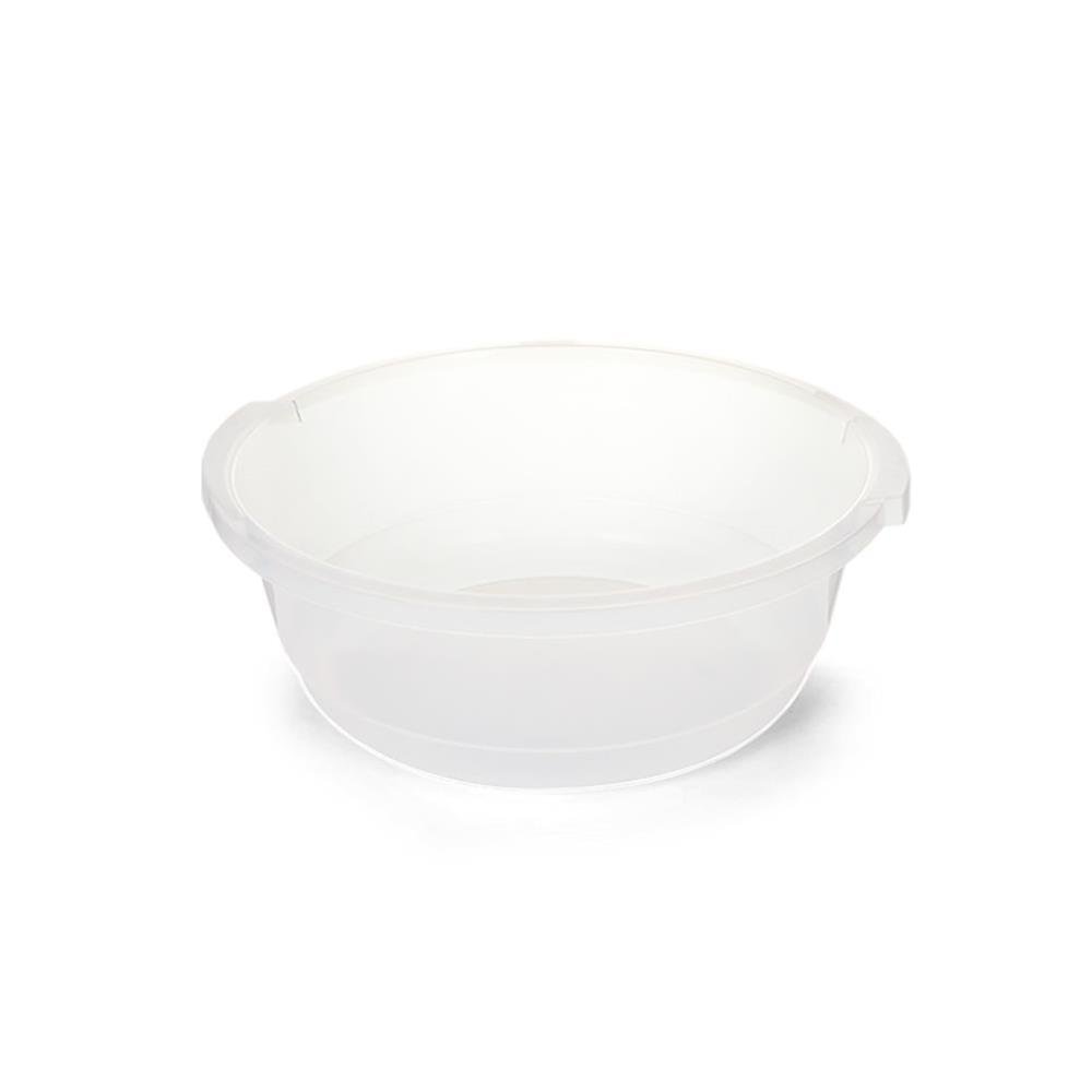 Bacia 2,5L Graduada Plástica Transparente Plasvale