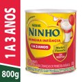 Leite em Pó Ninho Fórmula infantil Fases 1 a 3 anos Primeira Infância Lata 800g