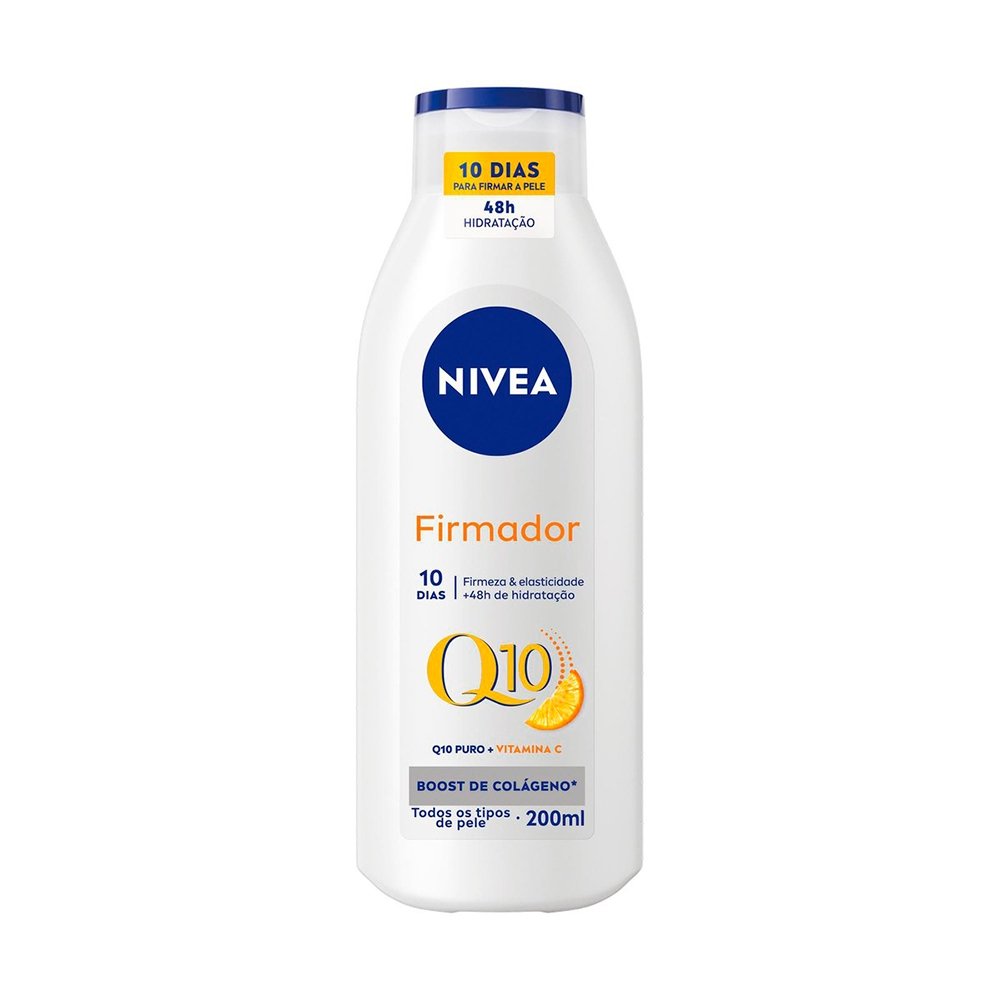 Hidratante Corporal Nivea Firmador Q10 + Vitamina C Todos os Tipos de Pele 200ml